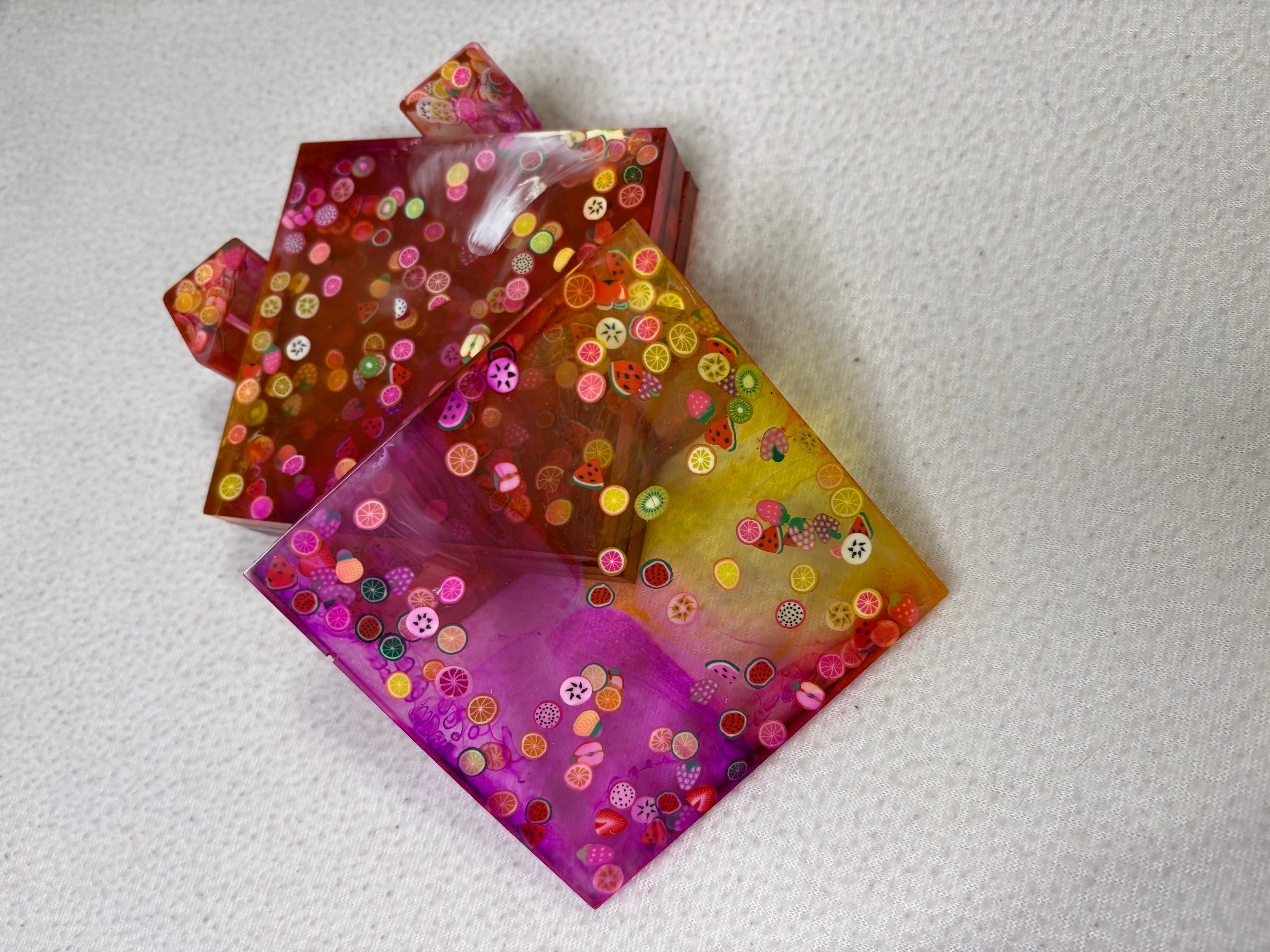 Square Coaster Set