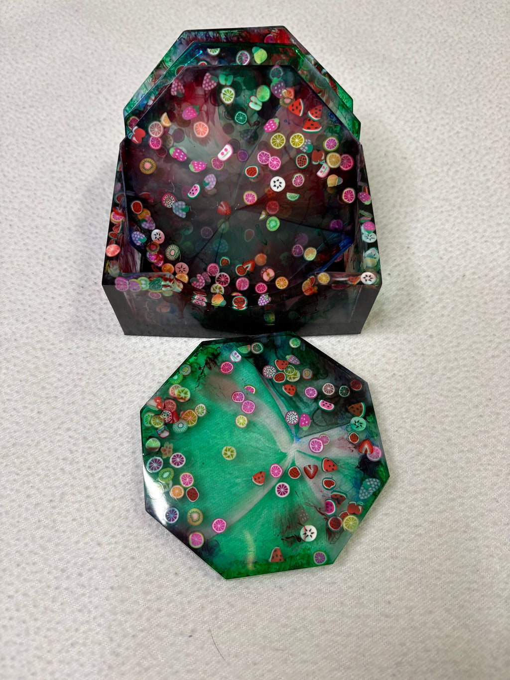 Octagon Coaster Set