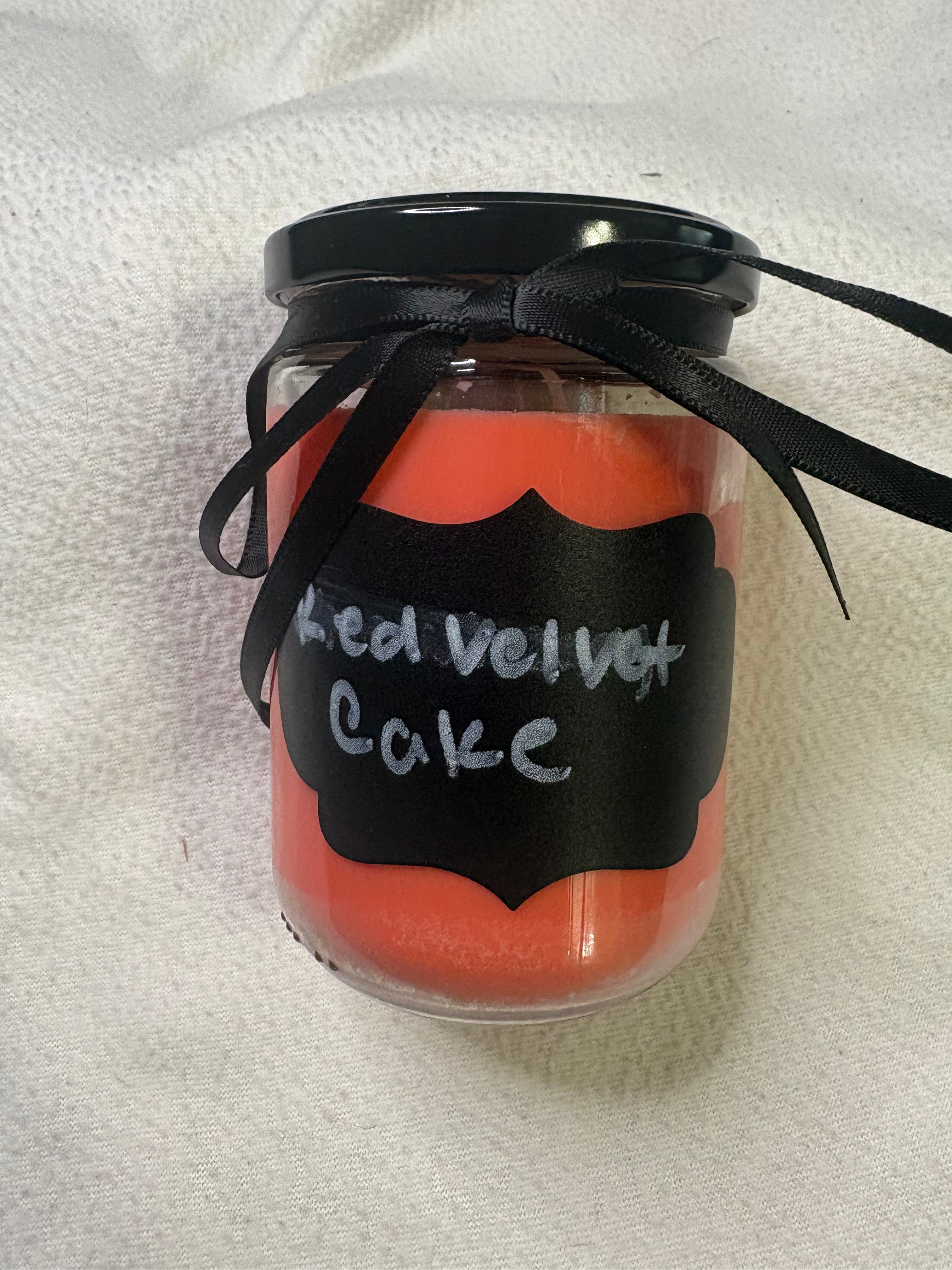 Red Velvet Cake Candle