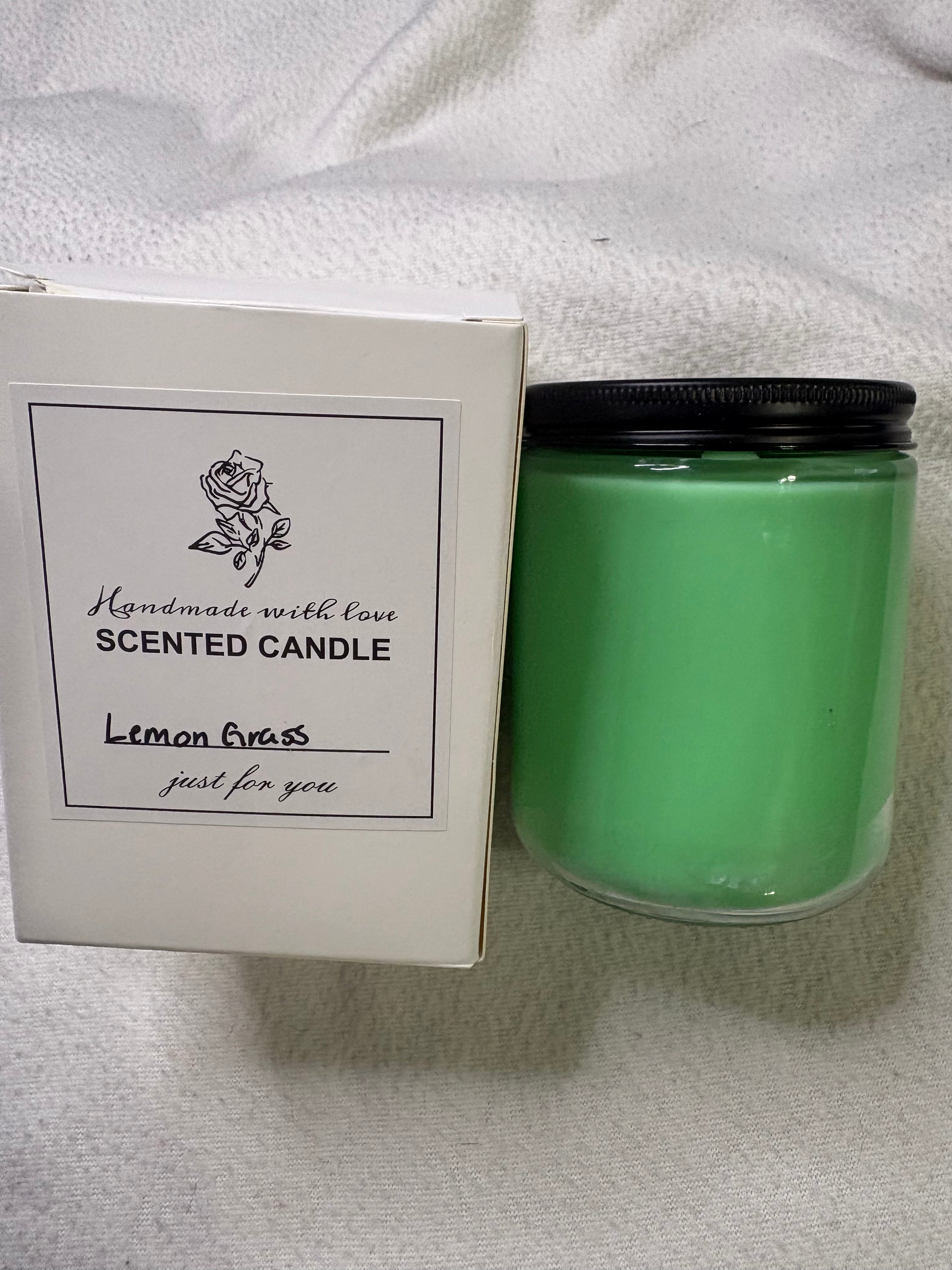 Lemongrass Scented Candle