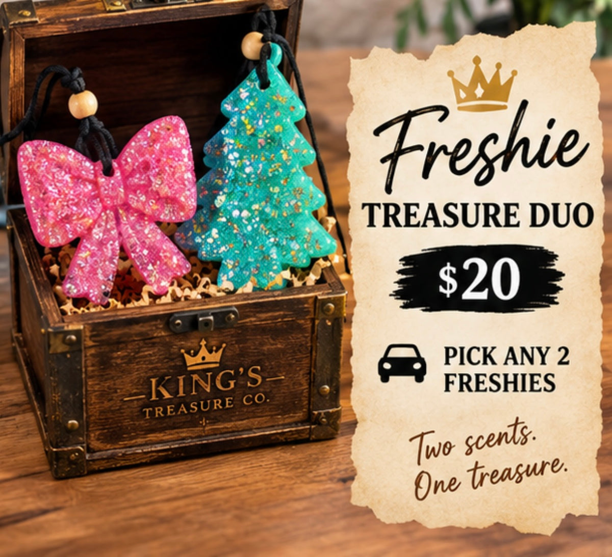 The Freshie Treasure Duo